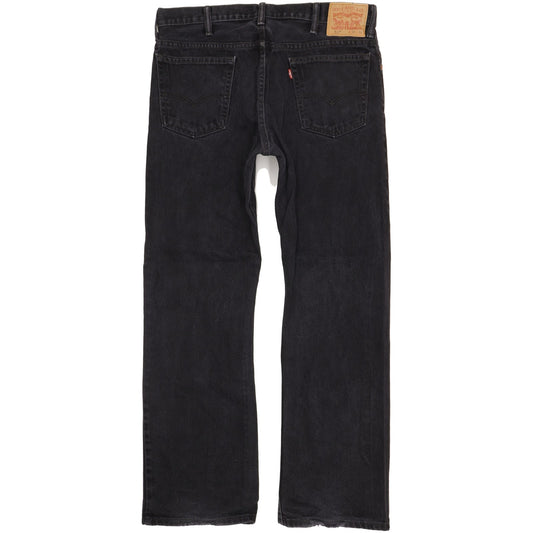 Levi's 517 Men Black Bootcut Regular Jeans W36 L32