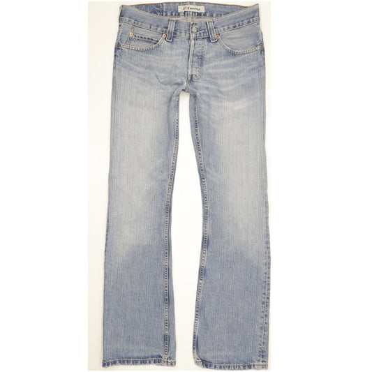 Levi's 512 Men Blue Bootcut Slim Jeans W31 L34