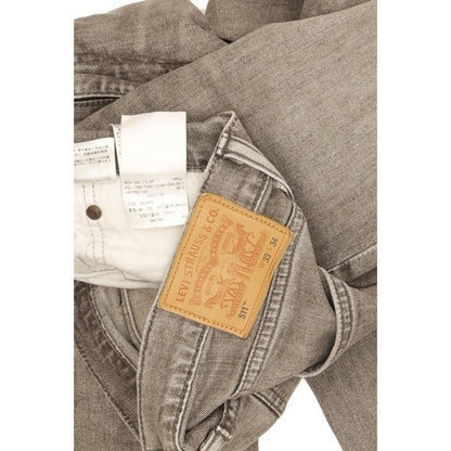 Levi's 511 Men Grey Straight Slim Stretch Jeans W33 L34
