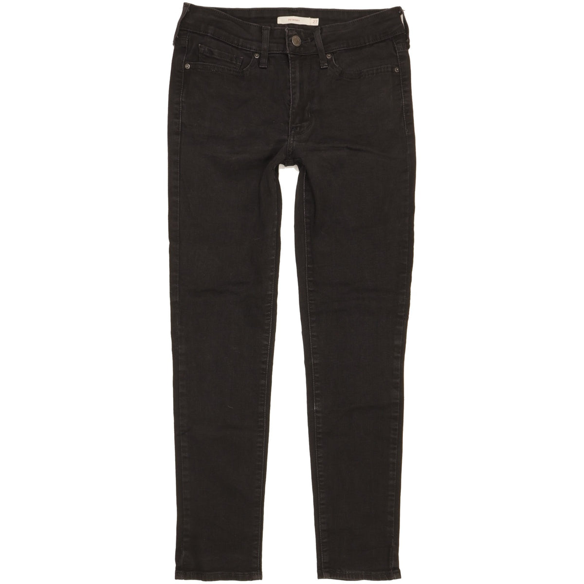 Levi's 711 Women Black Skinny Slim Jeans W27 L27