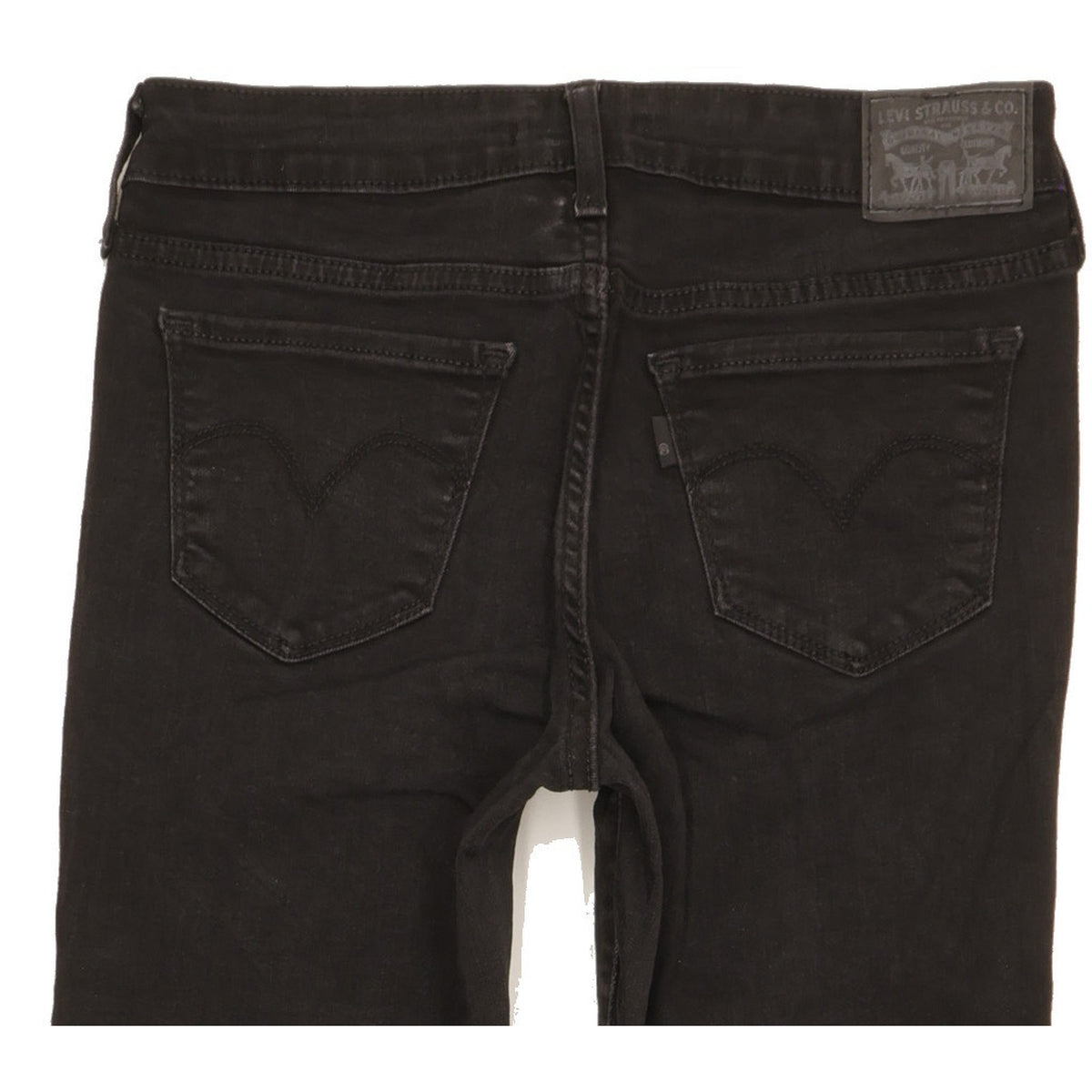 Levi's 711 Women Black Skinny Slim Jeans W27 L27