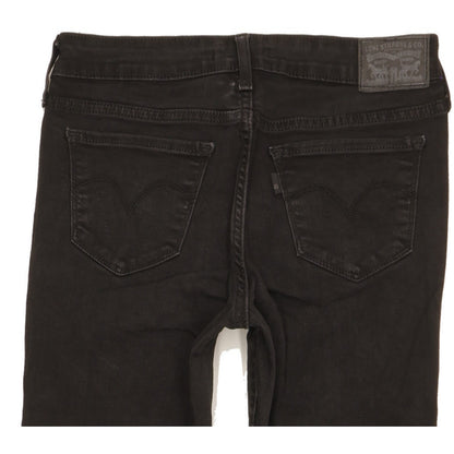 Levi's 711 Women Black Skinny Slim Jeans W27 L27