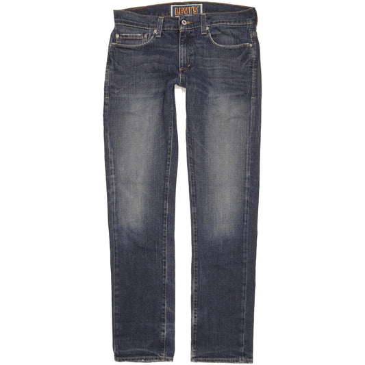 Levi's 511 Men Blue Straight Slim Stretch Jeans W34 L35