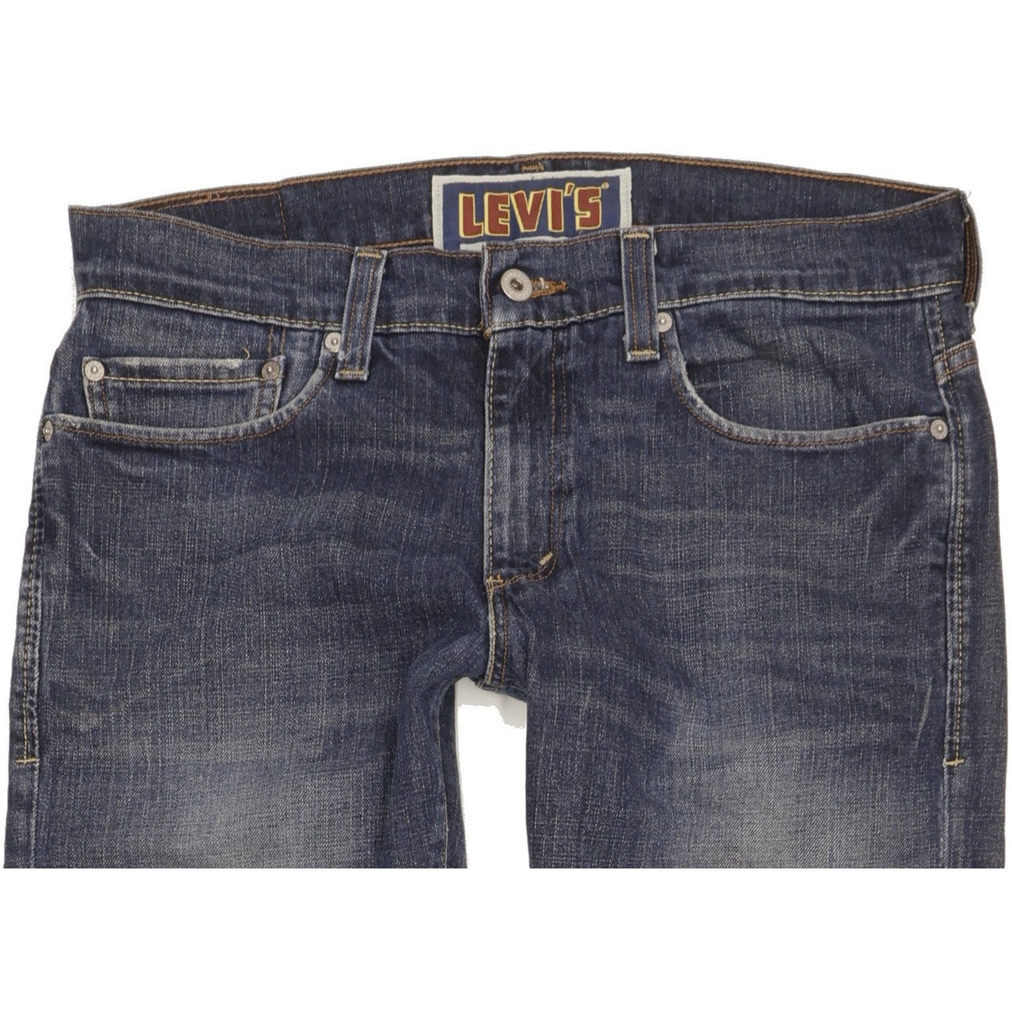Levi's 511 Men Blue Straight Slim Stretch Jeans W34 L35