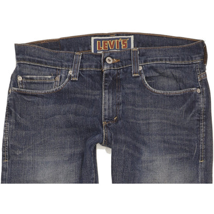 Levi's 511 Men Blue Straight Slim Stretch Jeans W34 L35