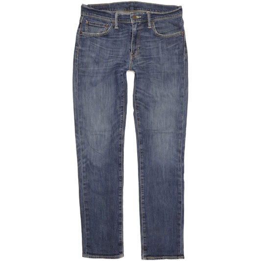 Levi's 511 Men Blue Straight Slim Stretch Jeans W32 L32