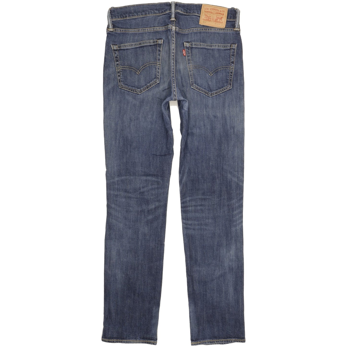 Levi's 511 Men Blue Straight Slim Stretch Jeans W32 L32