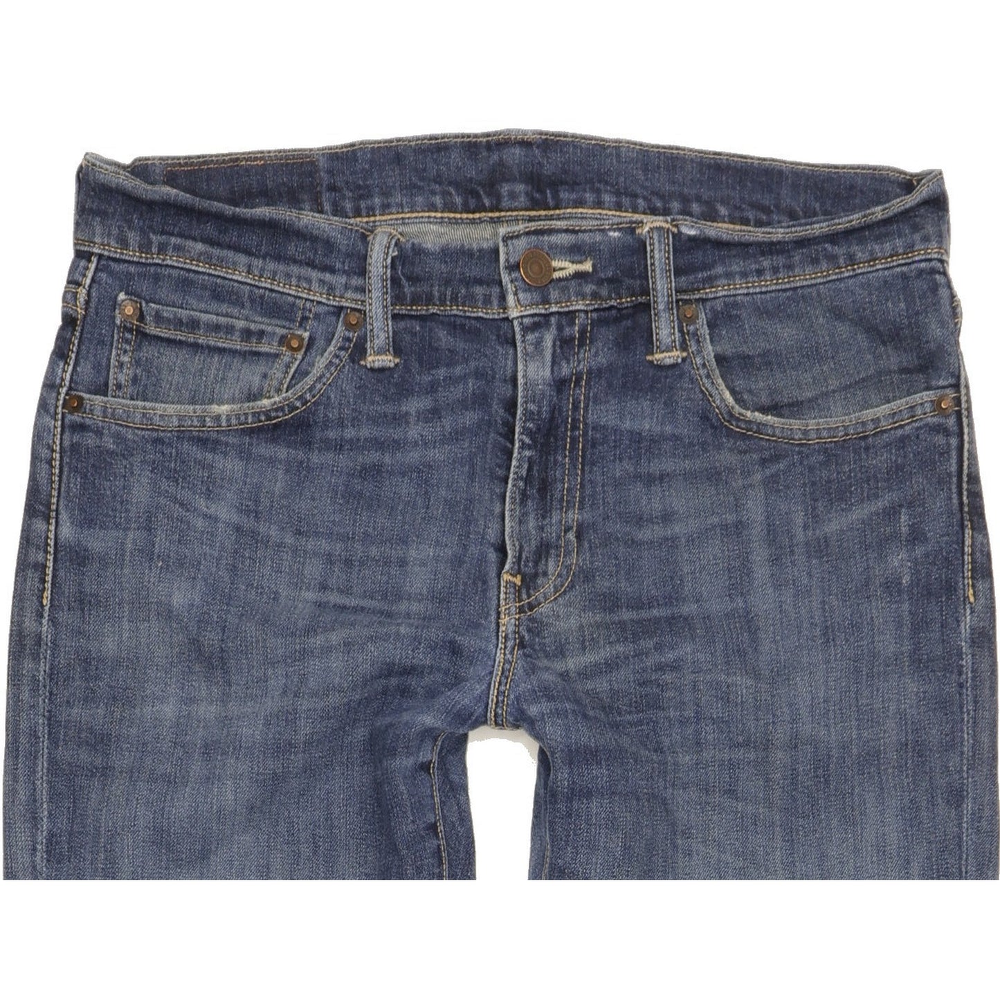 Levi's 511 Men Blue Straight Slim Stretch Jeans W32 L32