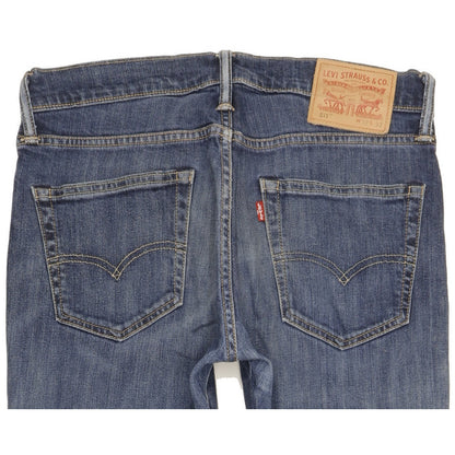 Levi's 511 Men Blue Straight Slim Stretch Jeans W32 L32