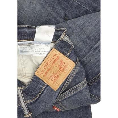 Levi's 511 Men Blue Straight Slim Stretch Jeans W32 L32