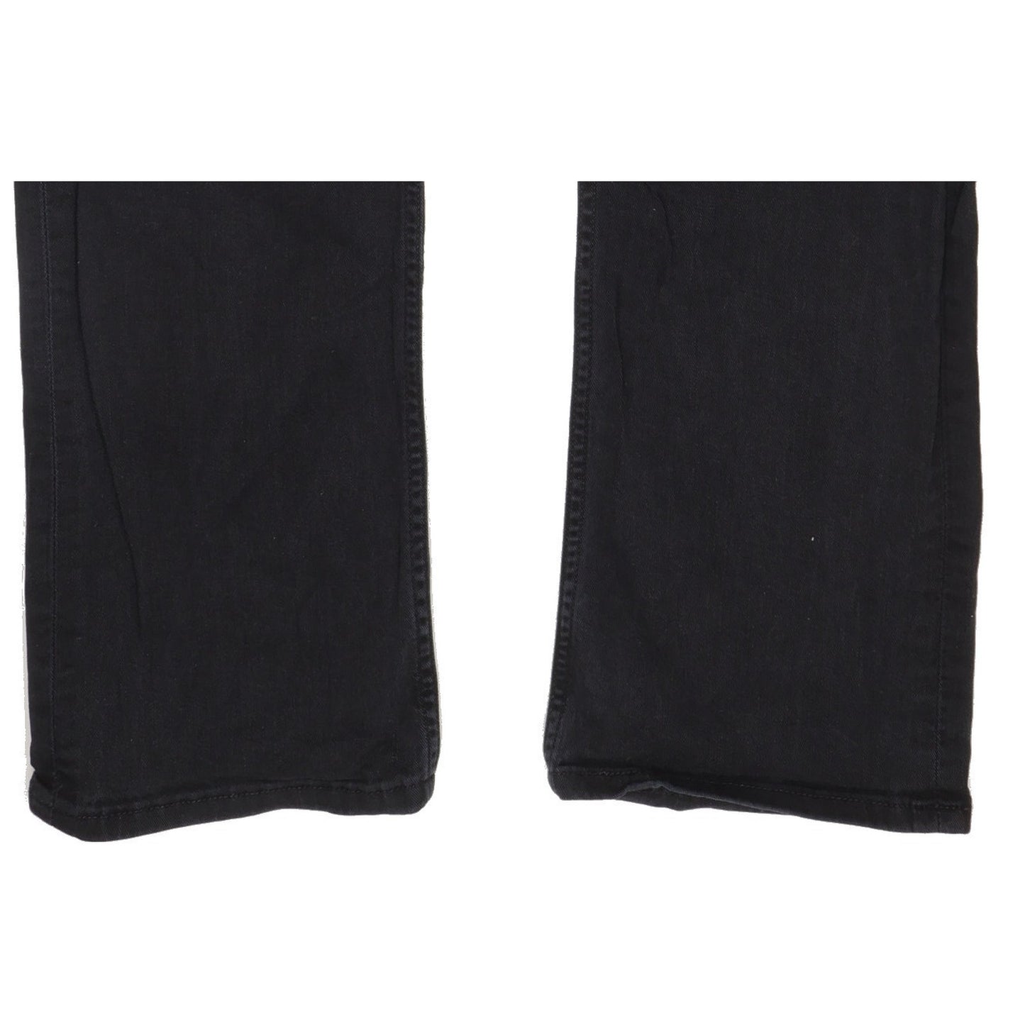 Levi's 505 Men Black Straight Regular Stretch Jeans W38 L33