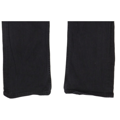 Levi's 505 Men Black Straight Regular Stretch Jeans W38 L33