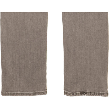 Levi's 724 Women Grey Straight Slim Stretch Jeans W26 L33