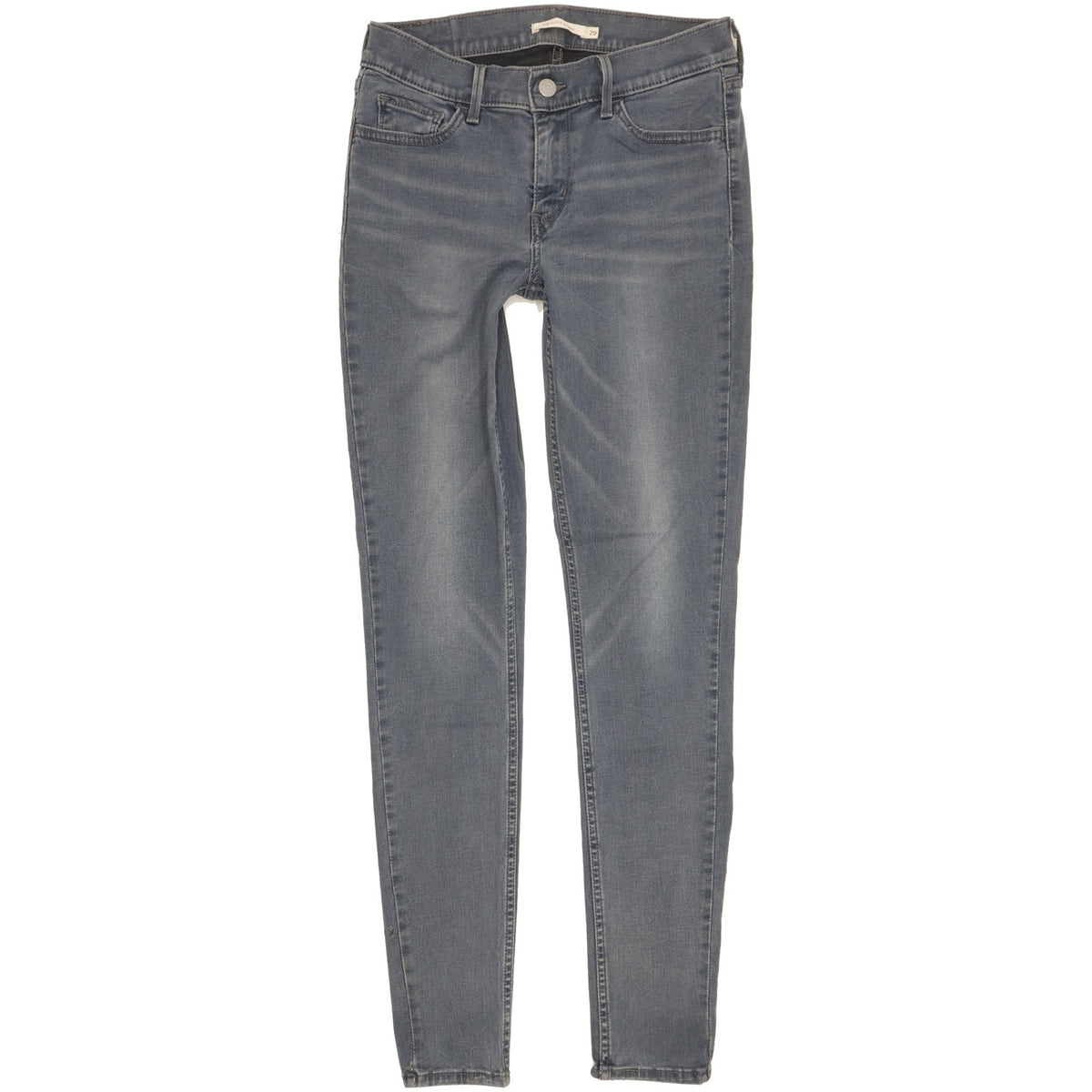 Levi's 710 Super Women Blue Skinny Slim Stretch Jeans W29 L30