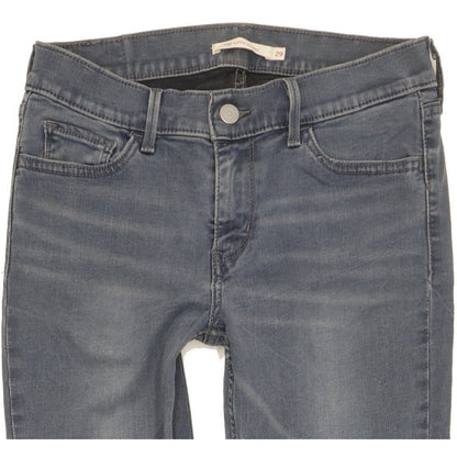 Levi's 710 Super Women Blue Skinny Slim Stretch Jeans W29 L30