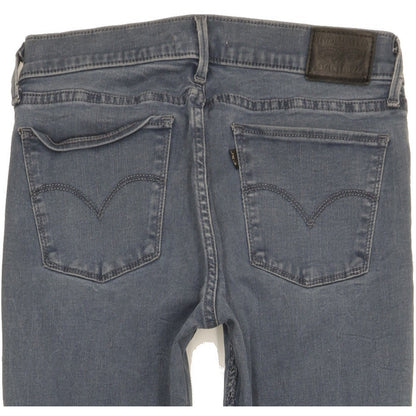 Levi's 710 Super Women Blue Skinny Slim Stretch Jeans W29 L30