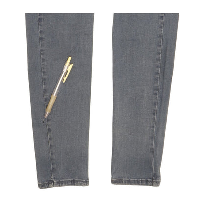 Levi's 710 Super Women Blue Skinny Slim Stretch Jeans W29 L30