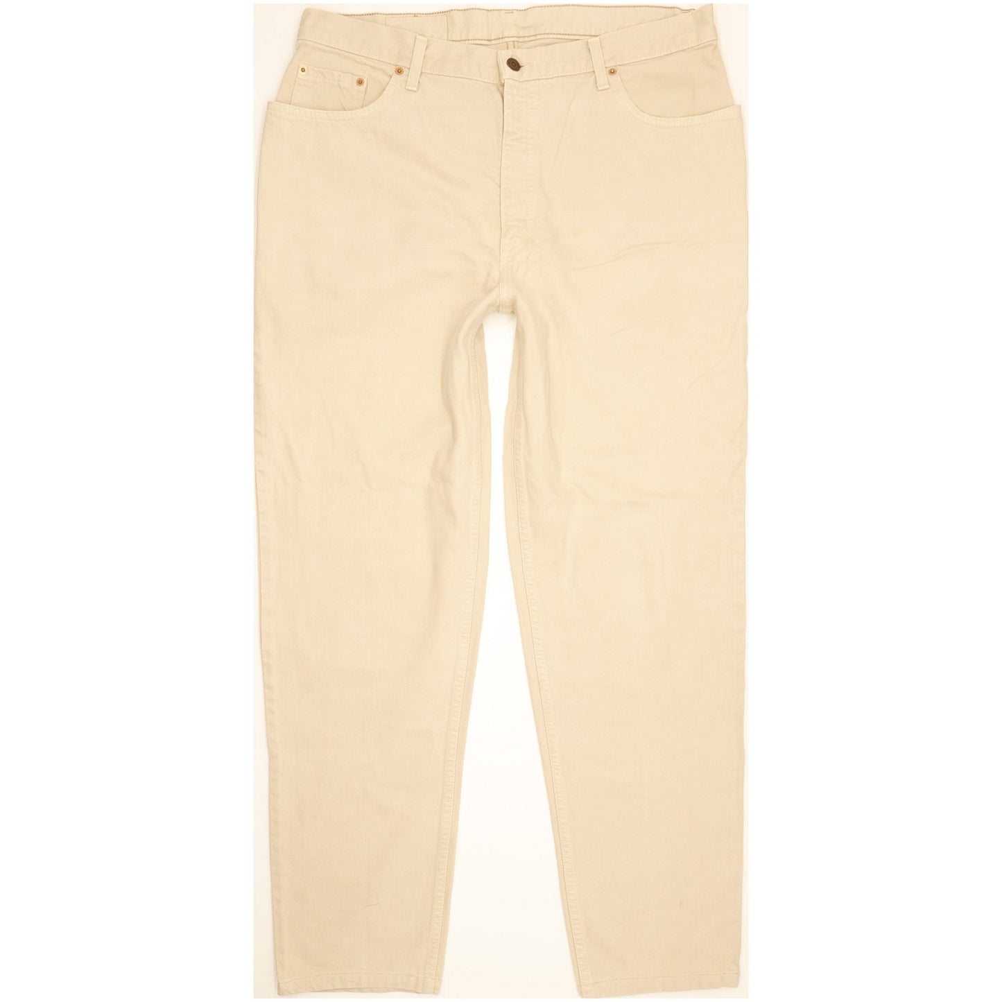 Levi's 726 Men Beige Tapered Regular Jeans W38 L32