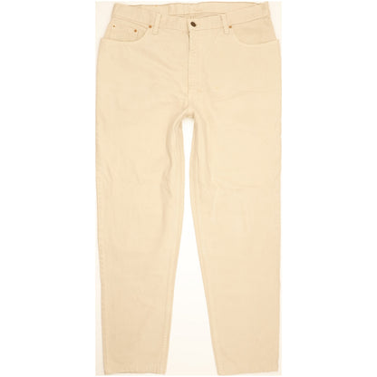 Levi's 726 Men Beige Tapered Regular Jeans W38 L32