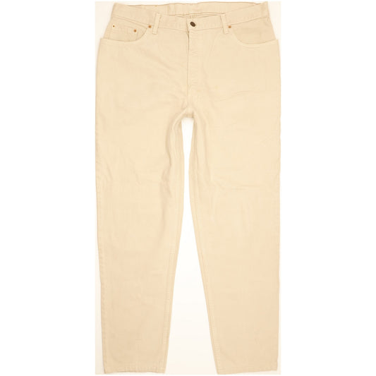 Levi's 726 Men Beige Tapered Regular Jeans W38 L32