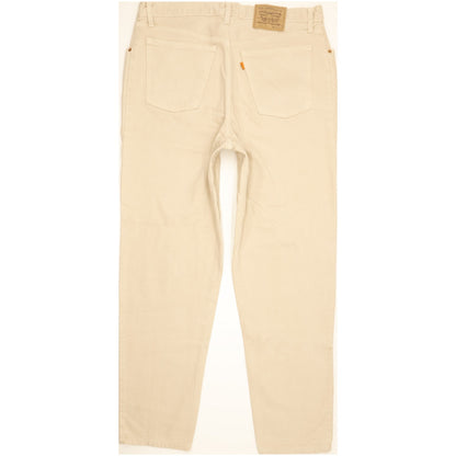 Levi's 726 Men Beige Tapered Regular Jeans W38 L32