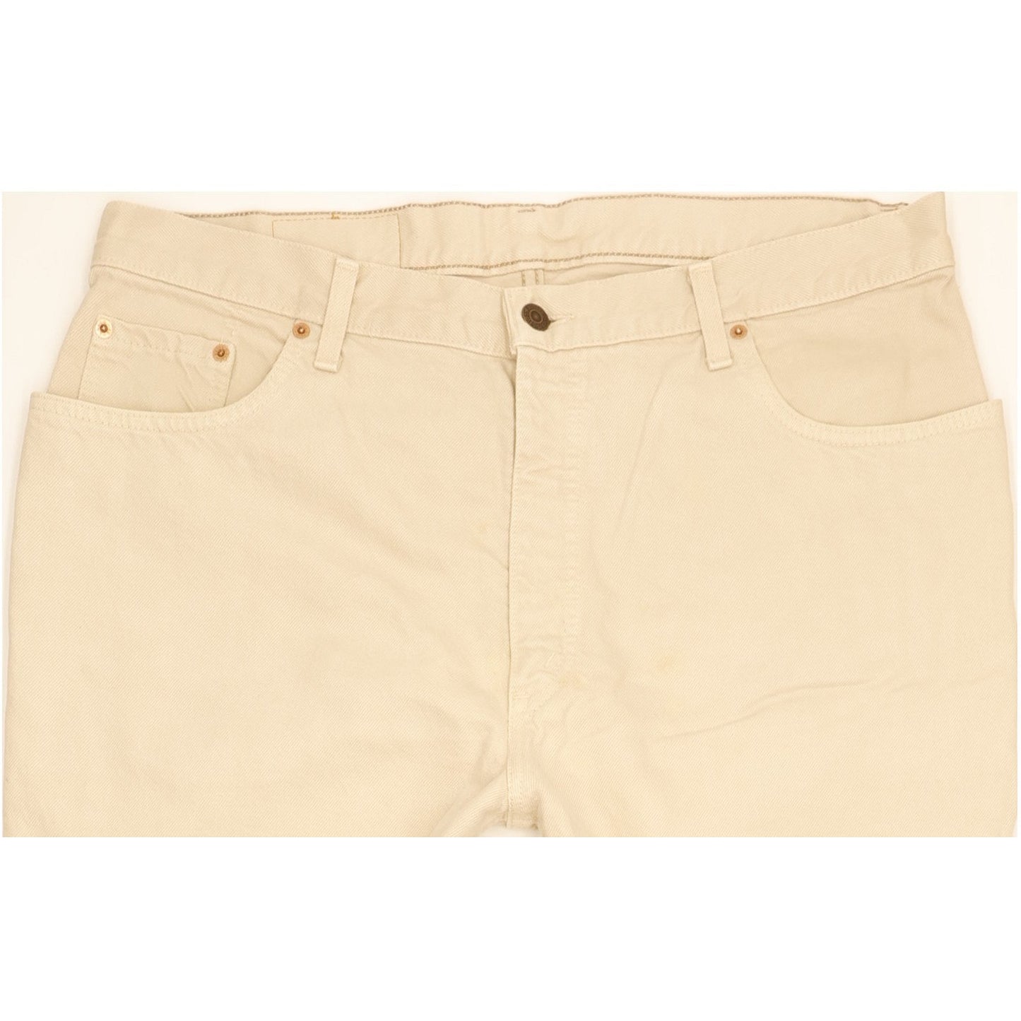 Levi's 726 Men Beige Tapered Regular Jeans W38 L32