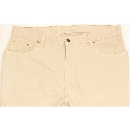 Levi's 726 Men Beige Tapered Regular Jeans W38 L32
