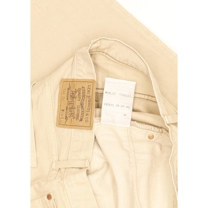 Levi's 726 Men Beige Tapered Regular Jeans W38 L32