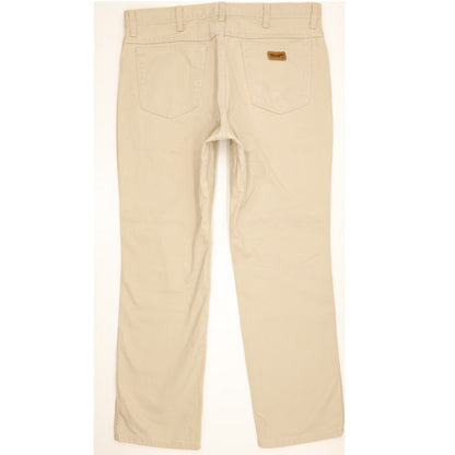 Wrangler Texas Men Beige Straight Regular Jeans W38 L30