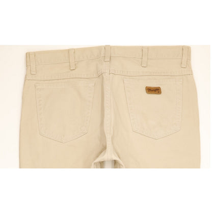 Wrangler Texas Men Beige Straight Regular Jeans W38 L30
