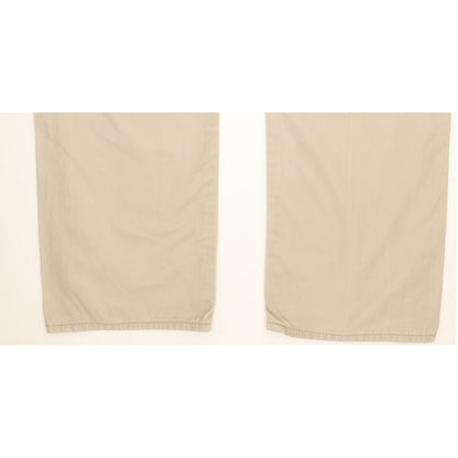 Levi's 505 Men Beige Straight Regular Jeans W34 L31
