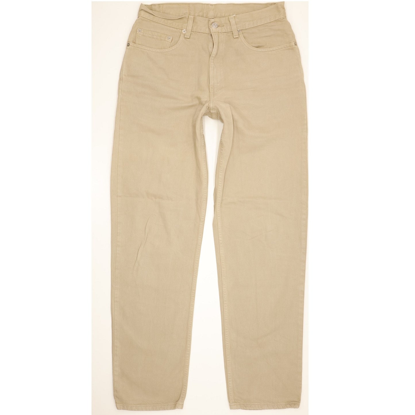 Levi's 550 Men Beige Straight Relaxed Jeans W32 L33