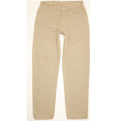 Levi's 550 Men Beige Straight Relaxed Jeans W32 L33