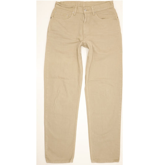 Levi's 550 Men Beige Straight Relaxed Jeans W32 L33