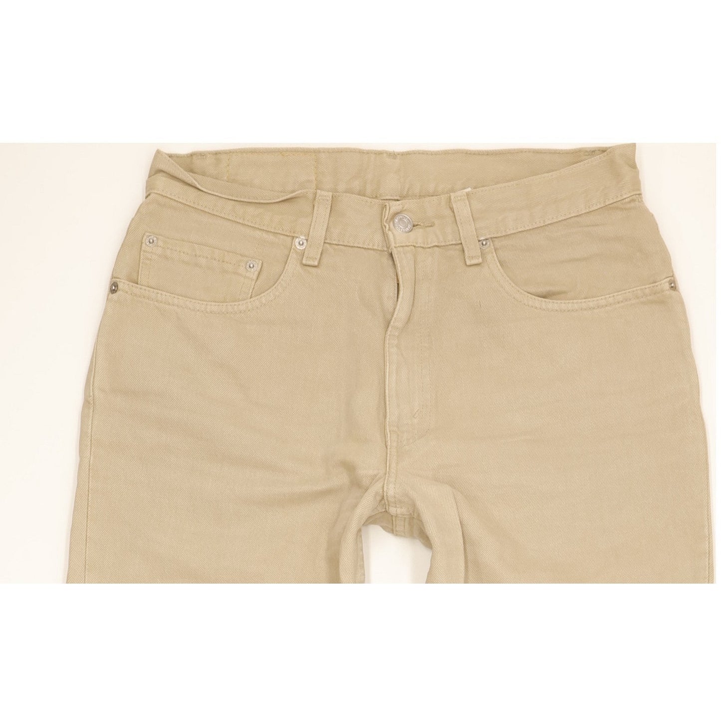 Levi's 550 Men Beige Straight Relaxed Jeans W32 L33