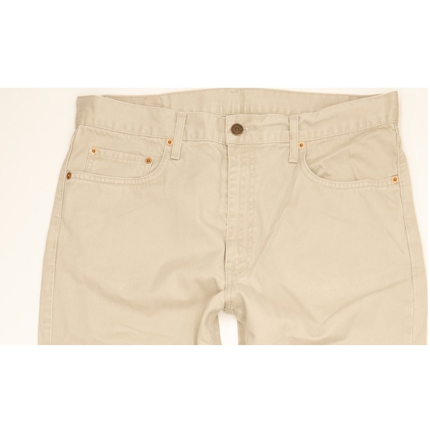 Levi's 615 Men Beige Straight Regular Jeans W36 L31