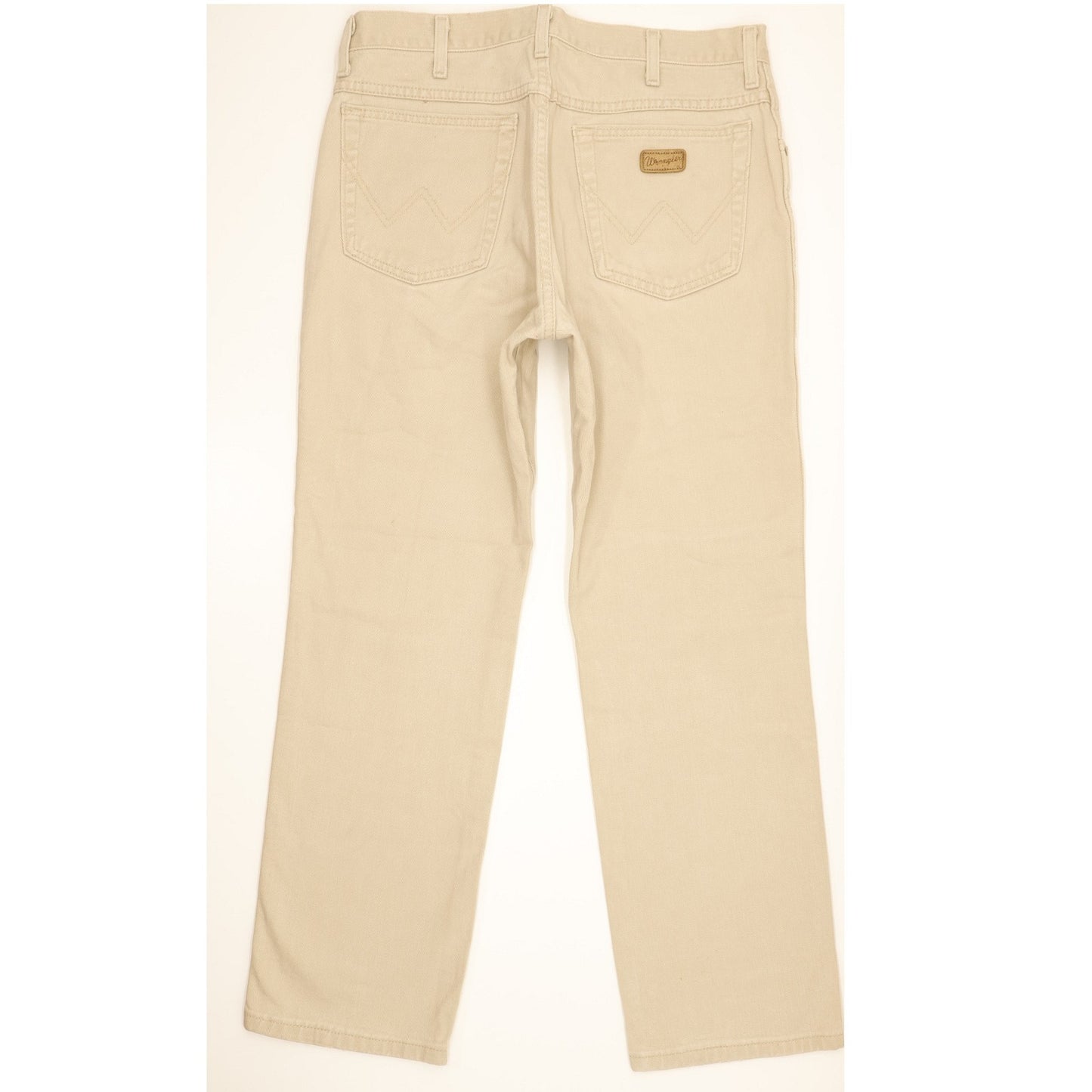Wrangler Texas Men Beige Straight Regular Jeans W33 L29