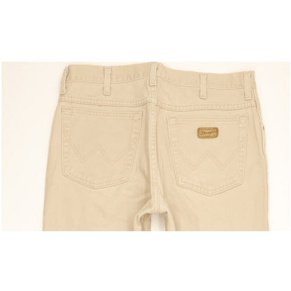 Wrangler Texas Men Beige Straight Regular Jeans W33 L29