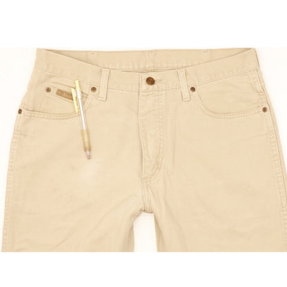 Wrangler Texas Men Beige Straight Regular Jeans W33 L29