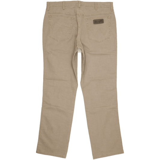 Wrangler Texas Men Grey Straight Regular Stretch Jeans W38 L32