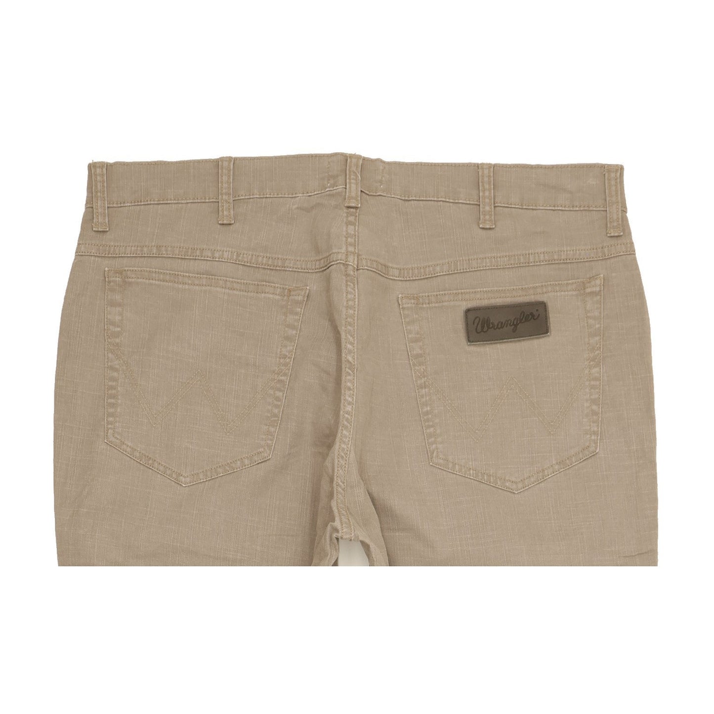 Wrangler Texas Men Grey Straight Regular Stretch Jeans W38 L32