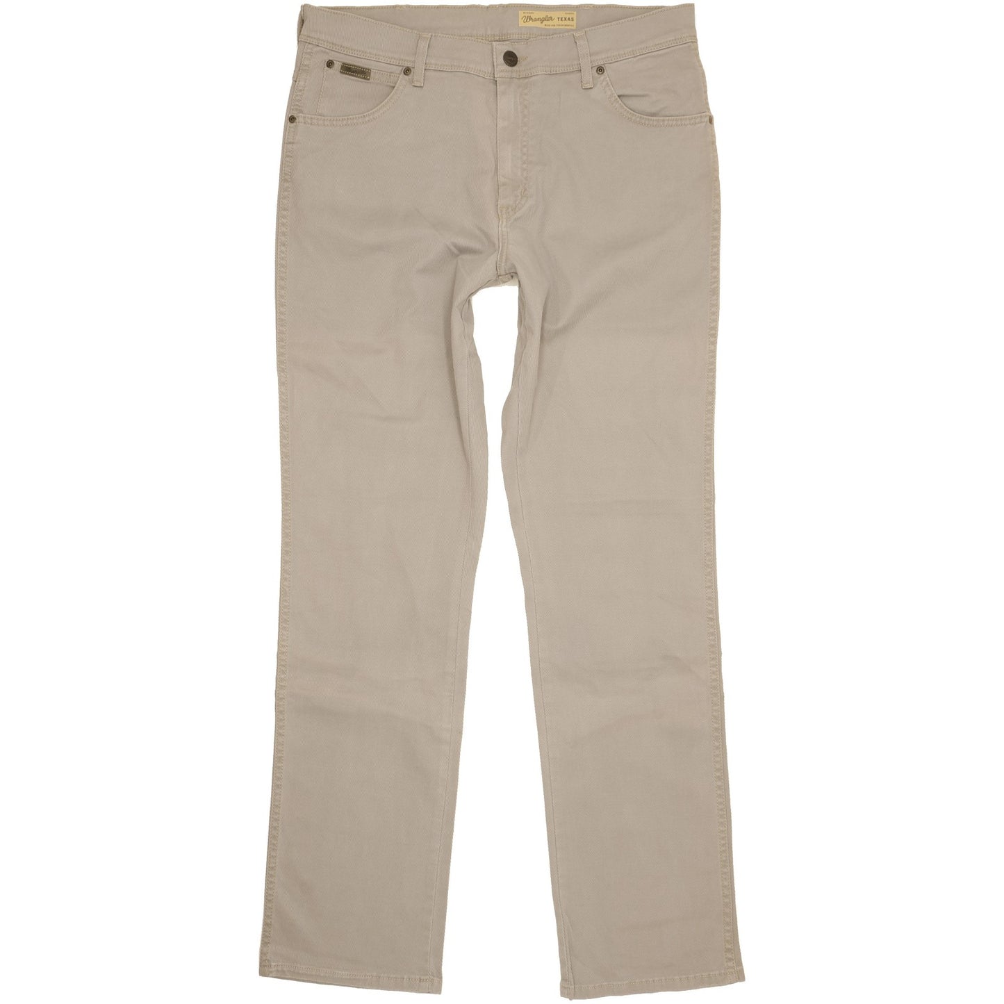 Wrangler Texas Men Grey Straight Regular Stretch Jeans W36 L34