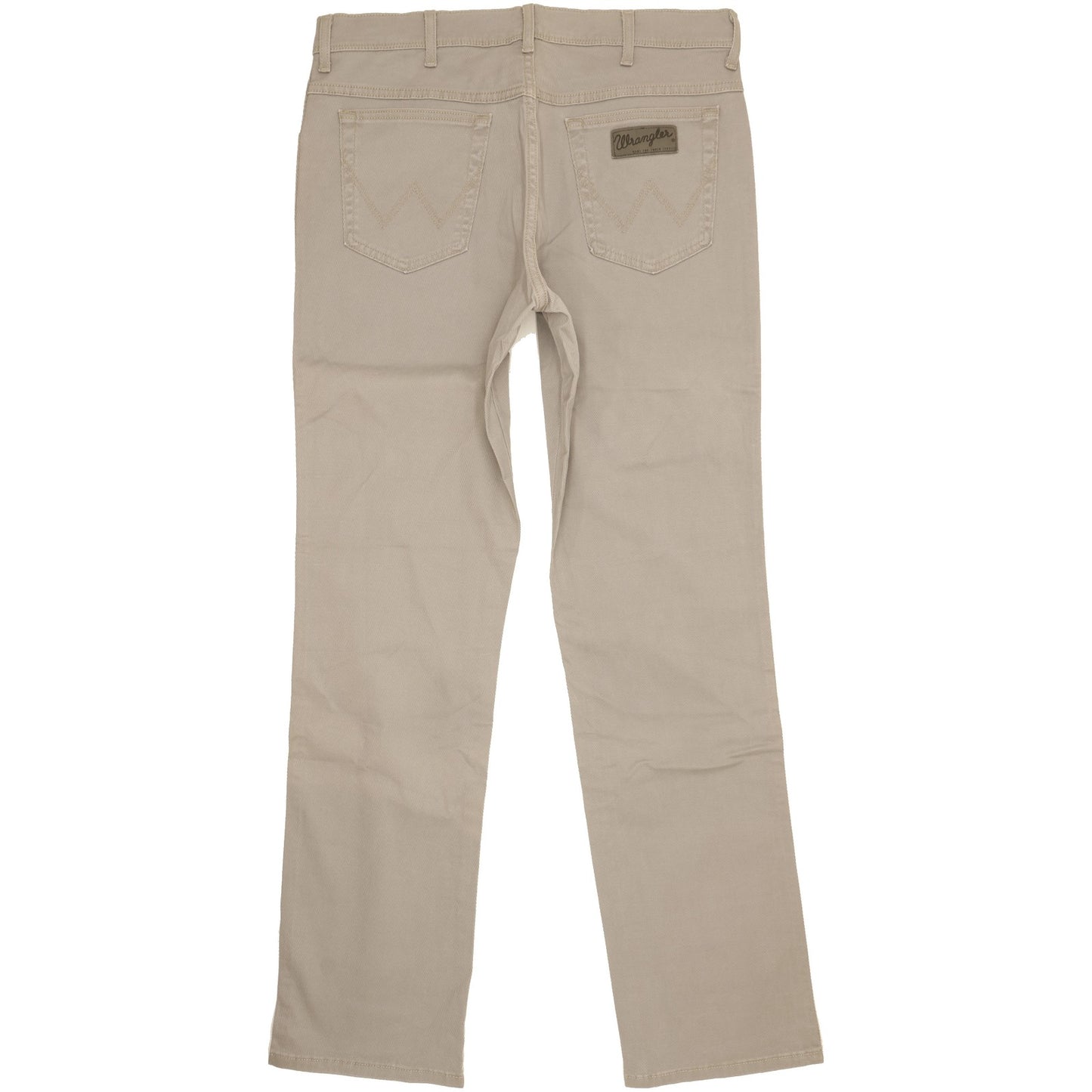 Wrangler Texas Men Grey Straight Regular Stretch Jeans W36 L34