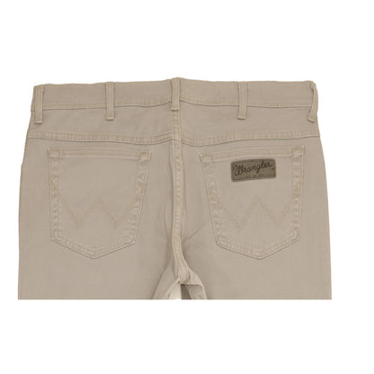 Wrangler Texas Men Grey Straight Regular Stretch Jeans W36 L34