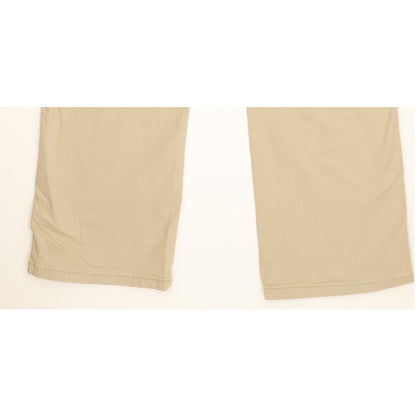 Wrangler Arizona Men Beige Straight Regular Stretch Jeans W33 L30