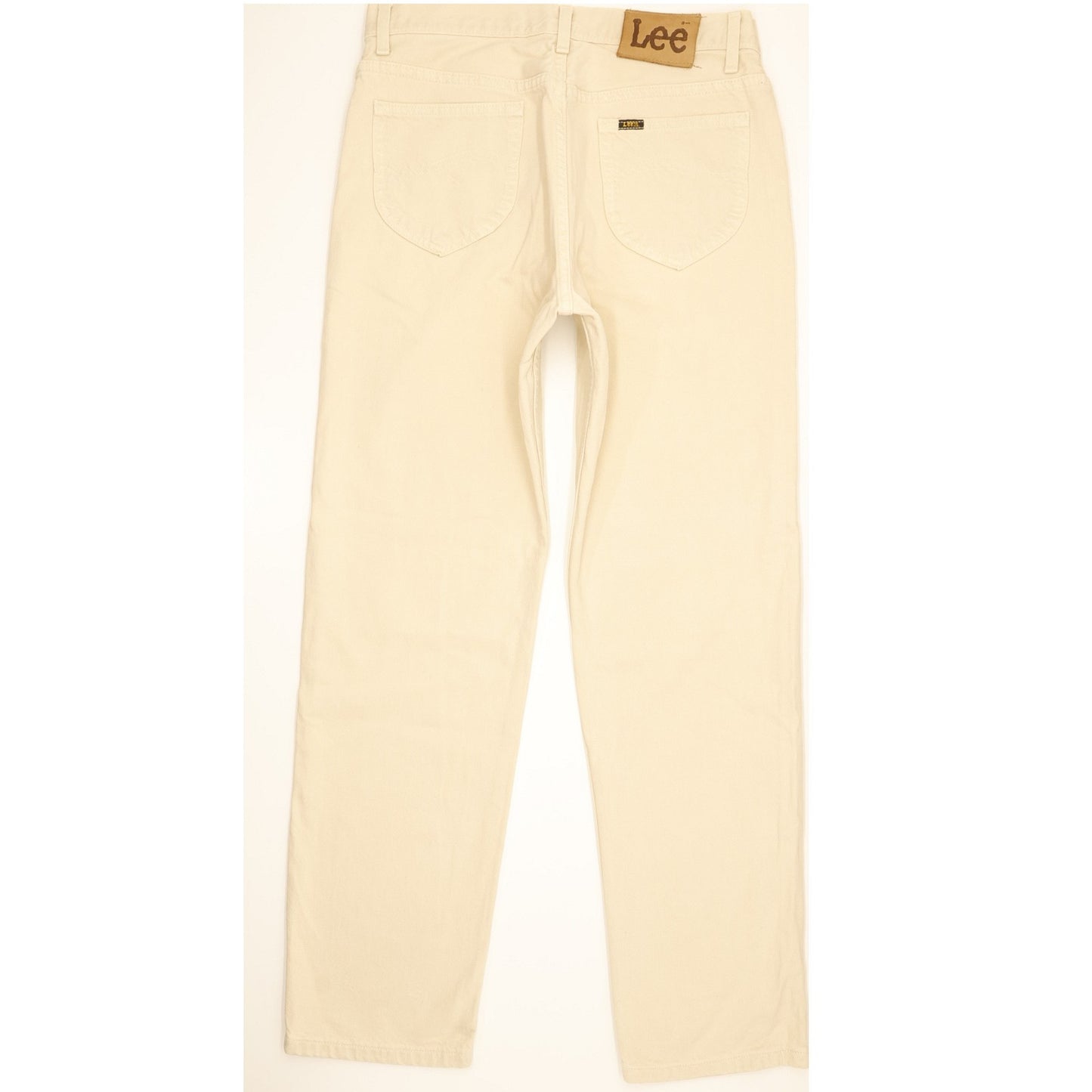 Lee Brooklyn Men Beige Straight Regular Jeans W33 L32
