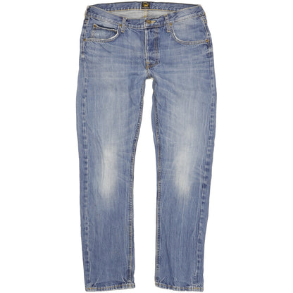 Lee Daren Men Blue Straight Slim Jeans W33 L31