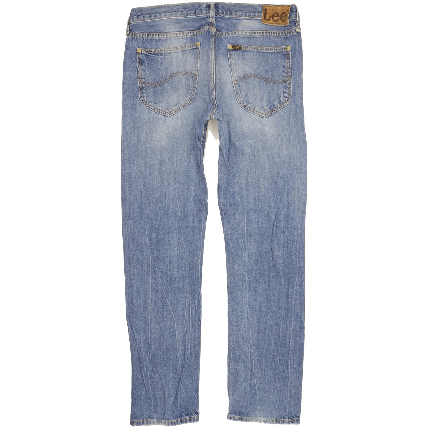 Lee Daren Men Blue Straight Slim Jeans W33 L31