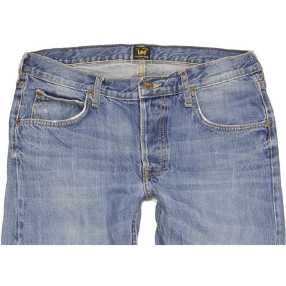 Lee Daren Men Blue Straight Slim Jeans W33 L31