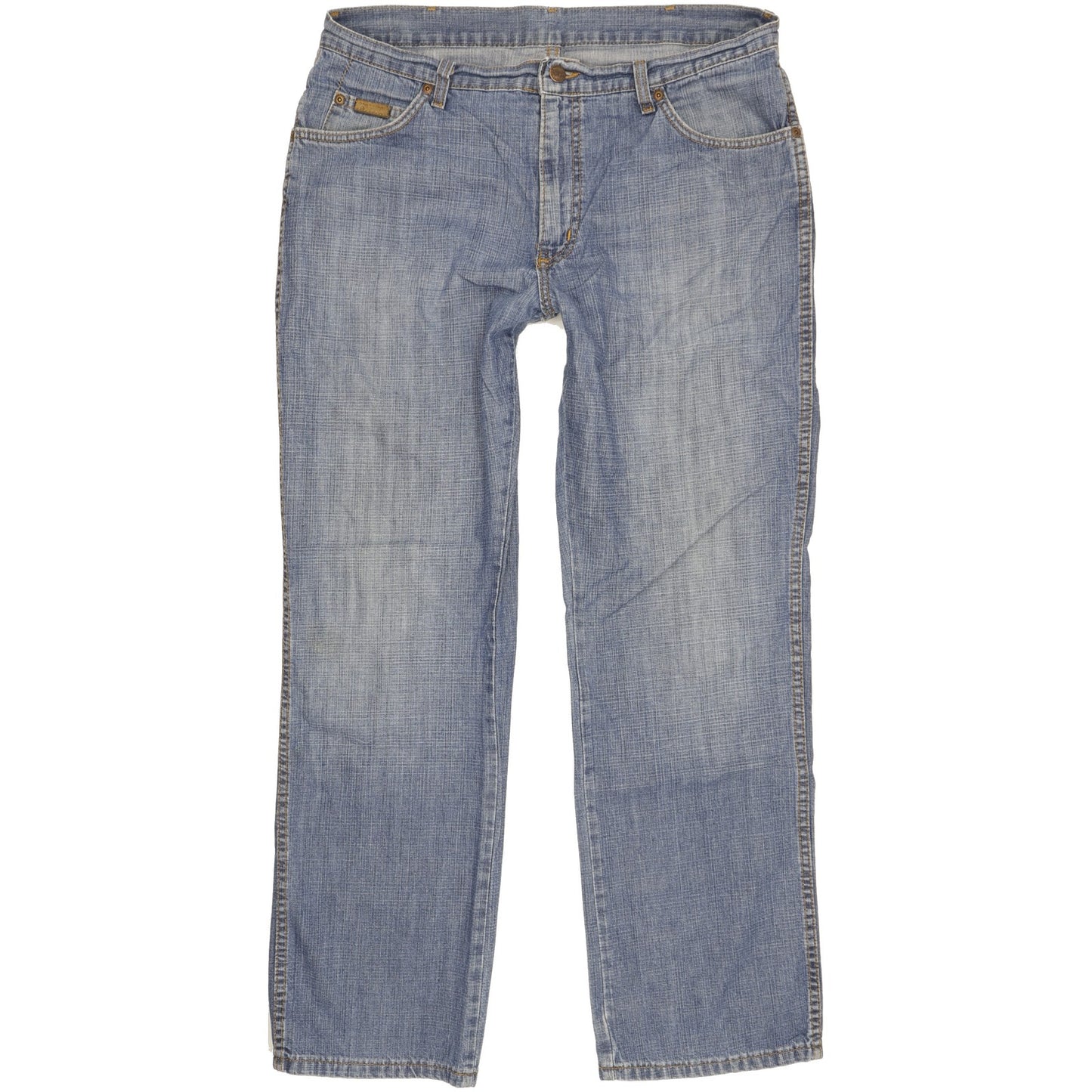 Wrangler Men Blue Straight Regular Jeans W36 L31